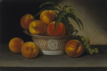 Still Life with Peaches